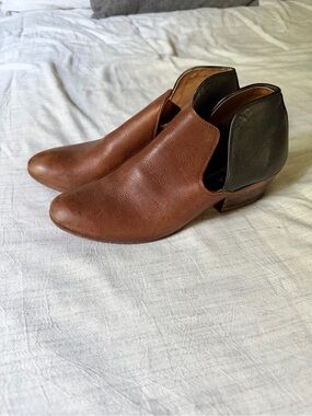 Two-Tone Teysha Tierra Vaquera Booties for The Local Branch | 8